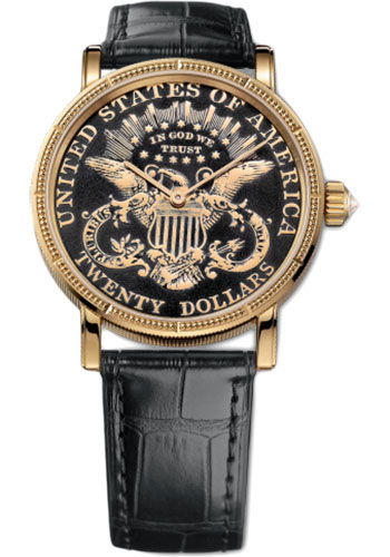 Review Corum C293 / 02910 - 293.645.56 / 0001 MU59 Coin $ 20 Coin Double Eagle watch luxury replicas